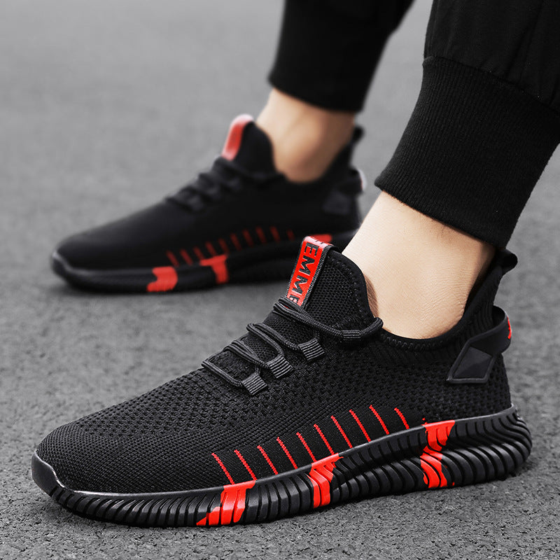 Men's Mesh Sneakers - Breathable & Lightweight Running Shoes