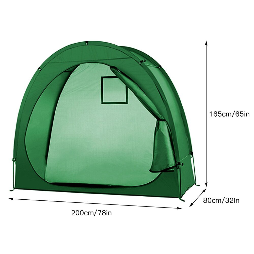 Parked Mountain Bike Folding Canopy - Ultimate Protection for Your Ride