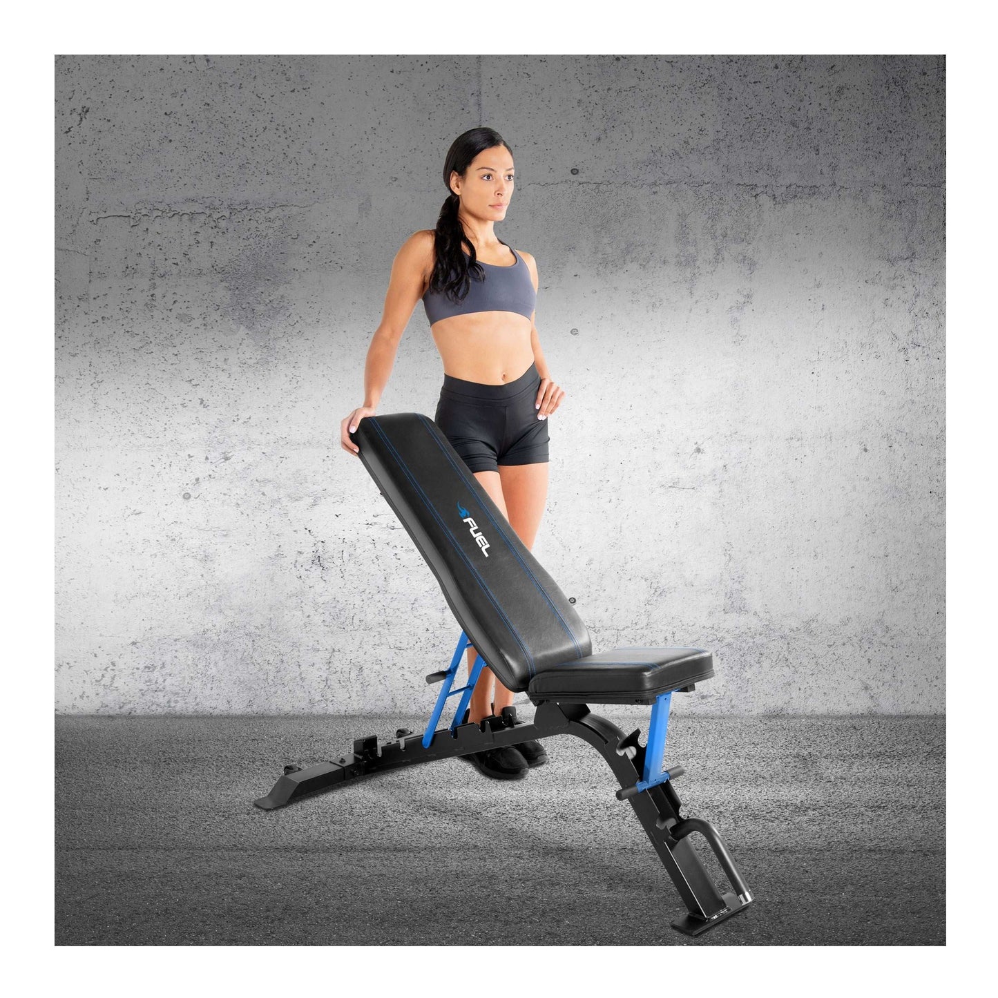 Adjustable Weight Bench with 500Lb Capacity for Flat, Incline, and Decline Workouts -
