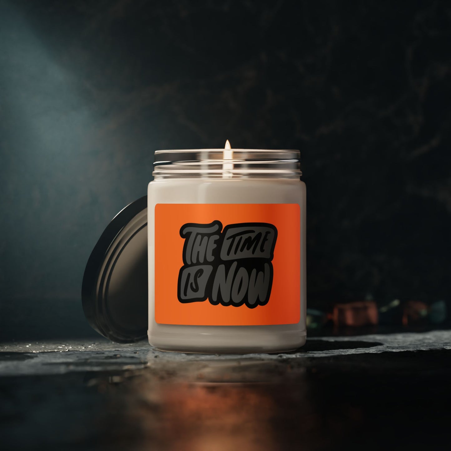 Scented Soy Candle, The Time is Now