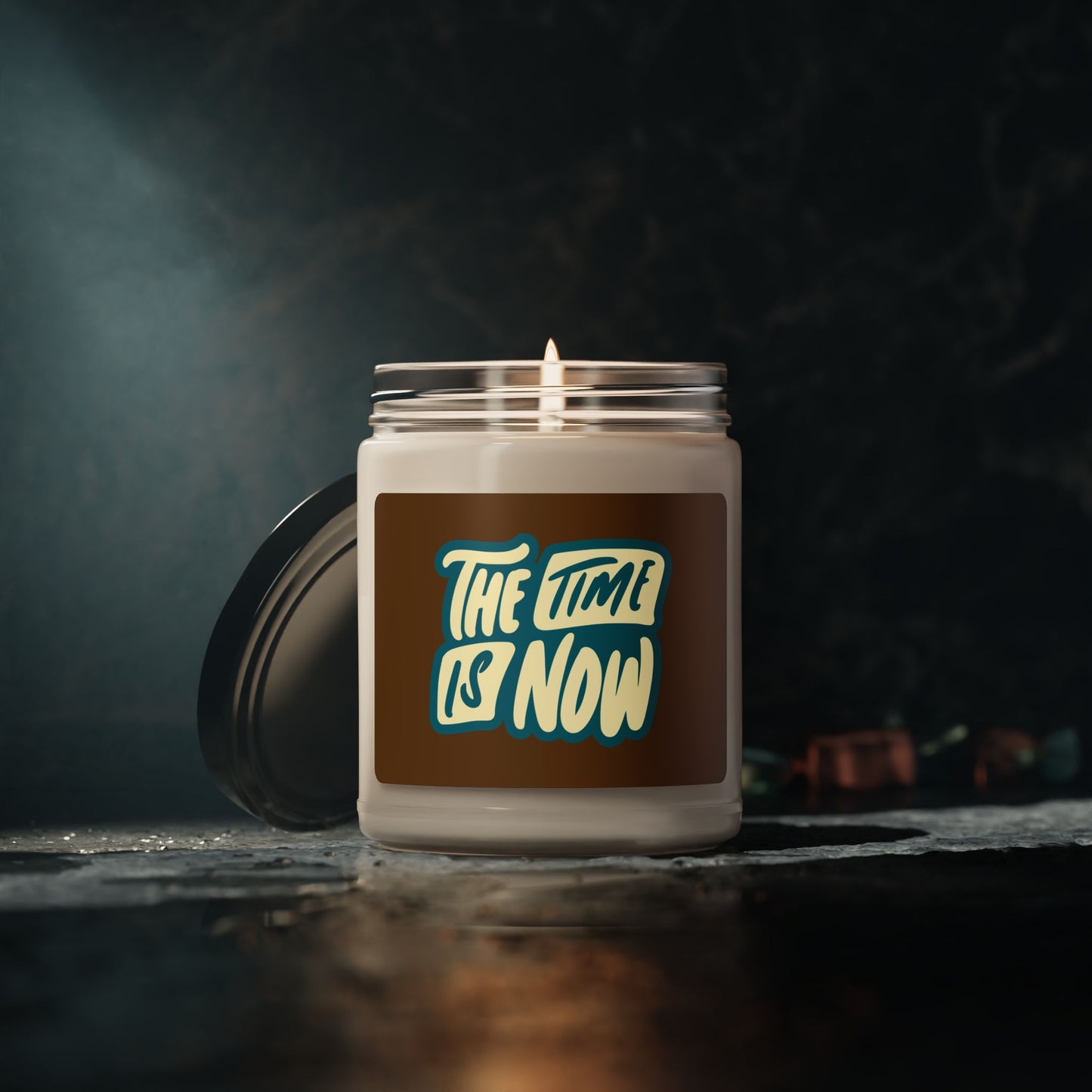 Scented Soy Candle, The Time is Now