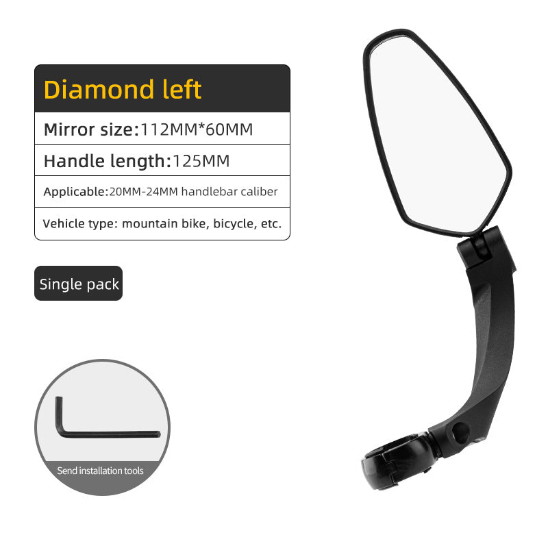 Cycling Mirror - Safety & Visibility Enhancement