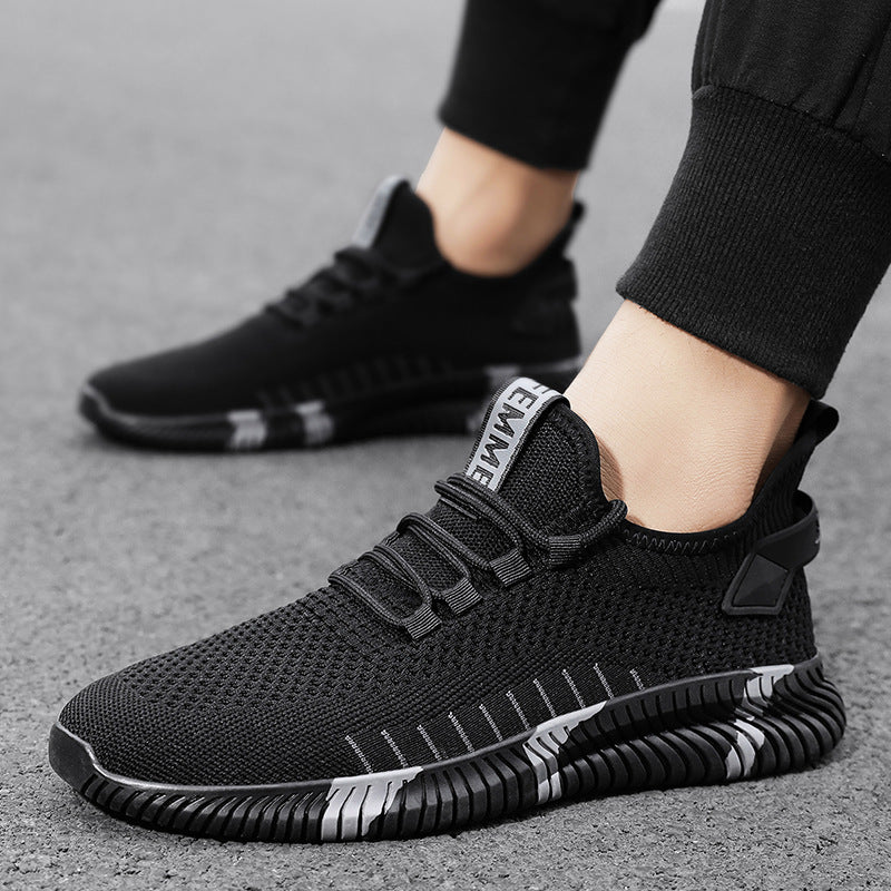 Men's Mesh Sneakers - Breathable & Lightweight Running Shoes