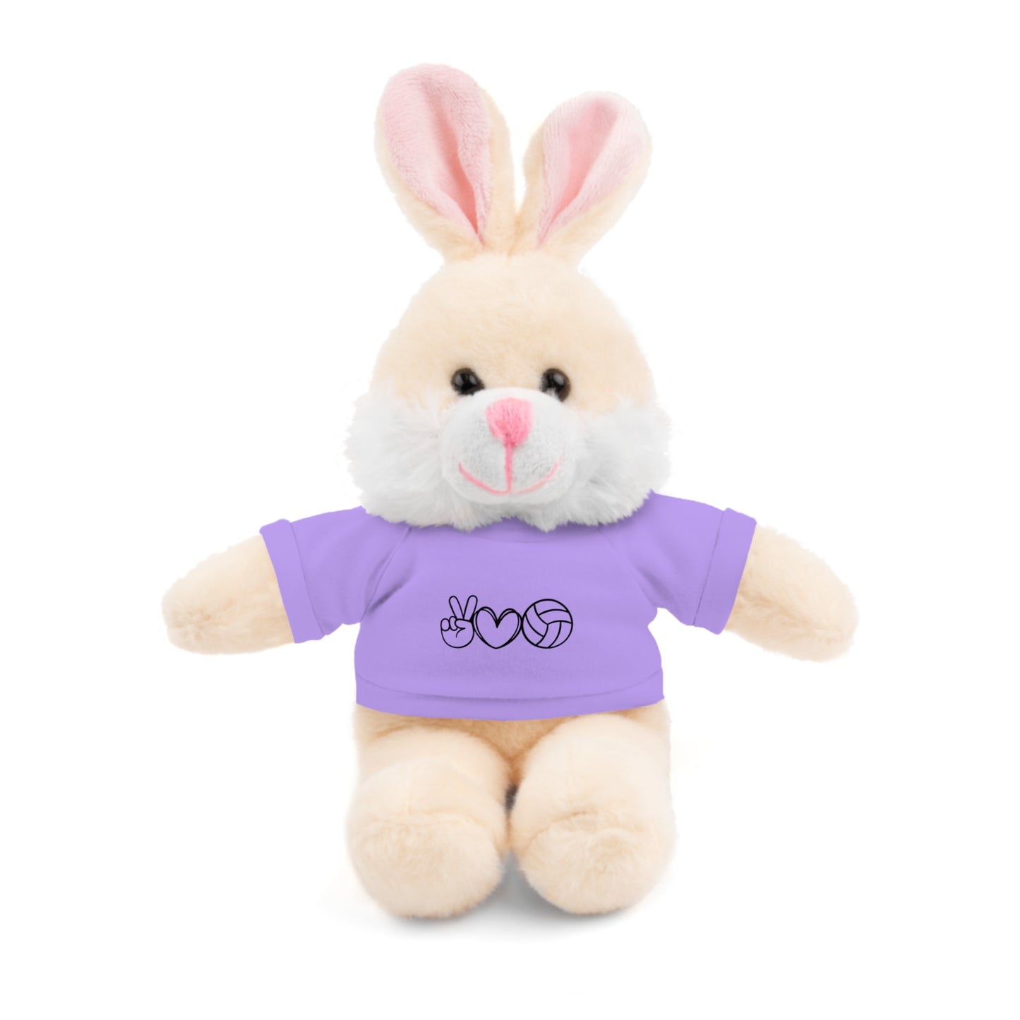 Cute Volleyball Teddy Bear with Tee, Stuffed Animal Gift