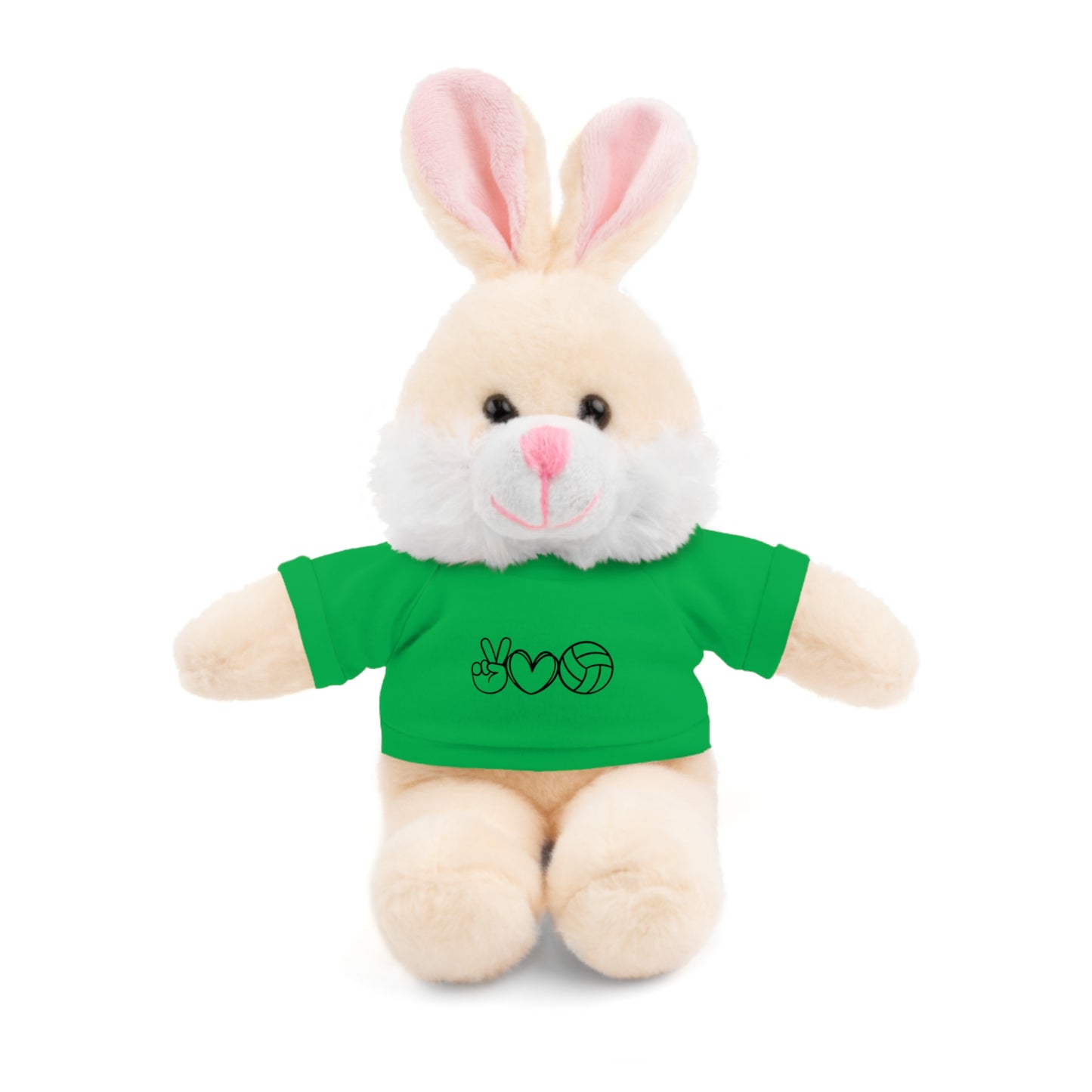 Cute Volleyball Teddy Bear with Tee, Stuffed Animal Gift
