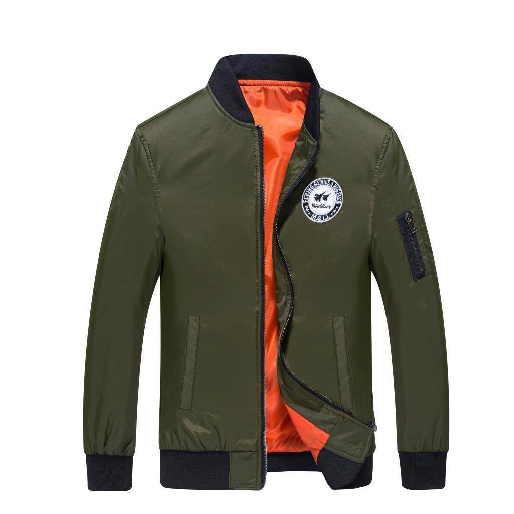 Baseball Bomber Jacket - Casual Style for Everyday Wear - HOPE Athlete Apparel & Wellness