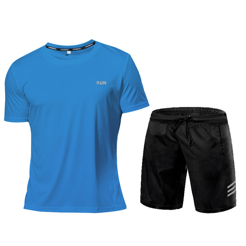 Men's Breathable Athletic Wear Sportswear Running Suit