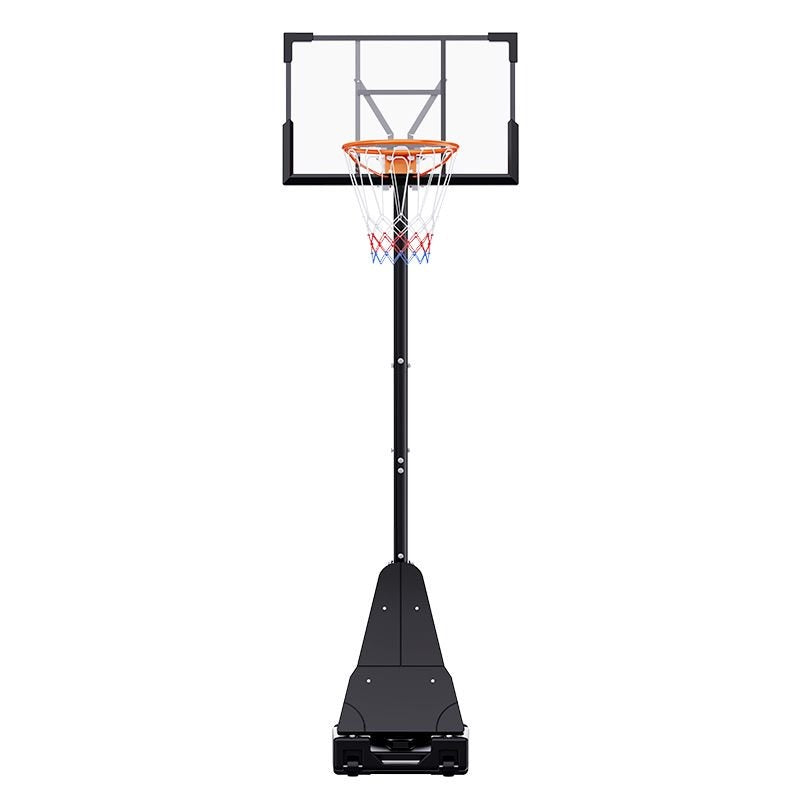 Adjustable Basketball Hoop - Portable Basketball Stand 7.55-10.00 Ft with PC Backplate, Large Base & Wheels
