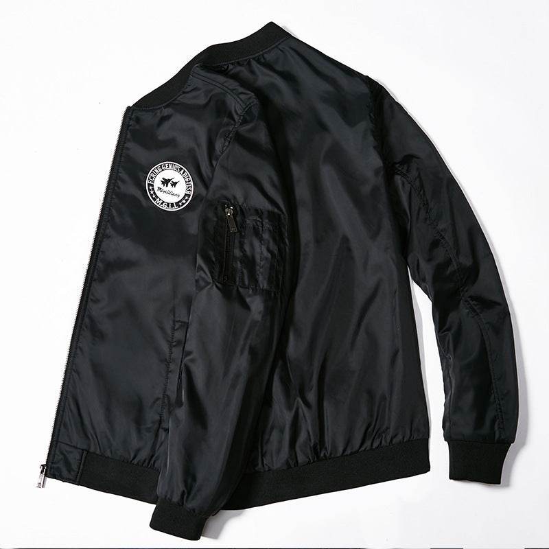 Baseball Bomber Jacket - Casual Style for Everyday Wear - HOPE Athlete Apparel & Wellness