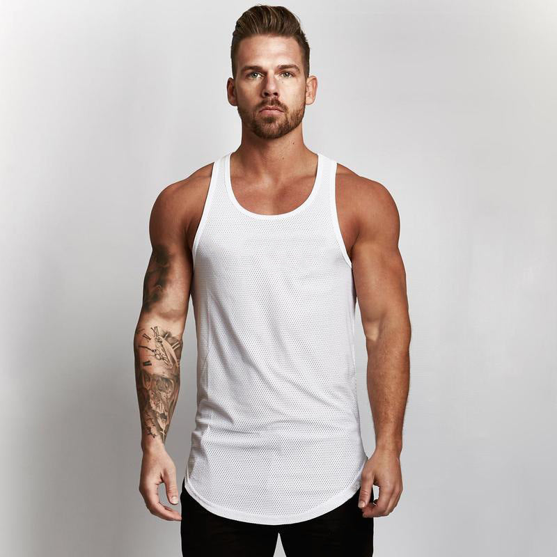 Men's Summer Tank Top for Fitness and Fashion -