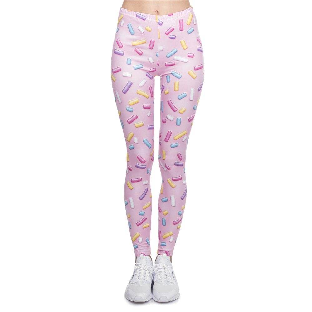 Printed Sport Leggings - Cropped Design for Active Lifestyle - HOPE Athlete Apparel & Wellness