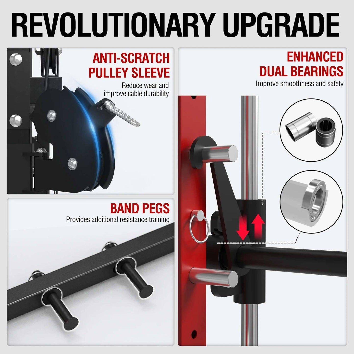 All-In-One Smith Machine – The Ultimate Functional Trainer for Your Home Gym -