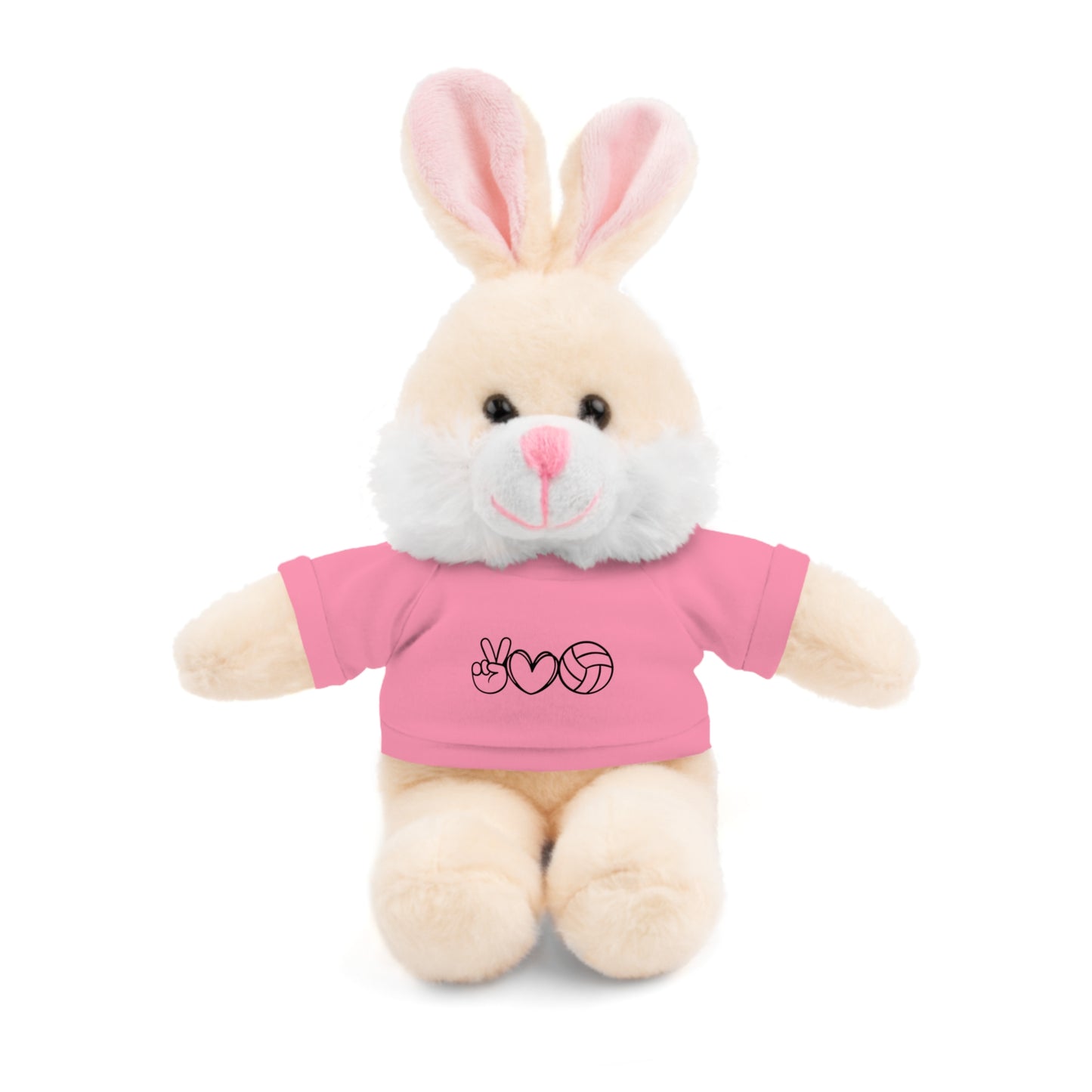 Cute Volleyball Teddy Bear with Tee, Stuffed Animal Gift