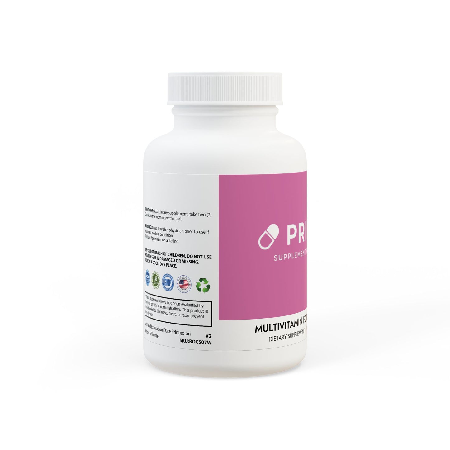 Multivitamin for Women Supplement (60 Capsules)