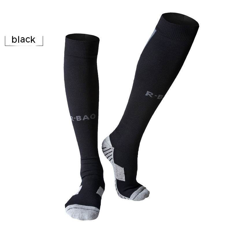 Towel Bottom Long Soccer Socks – Ankle Support & Calf Protection - HOPE Athlete Apparel & Wellness
