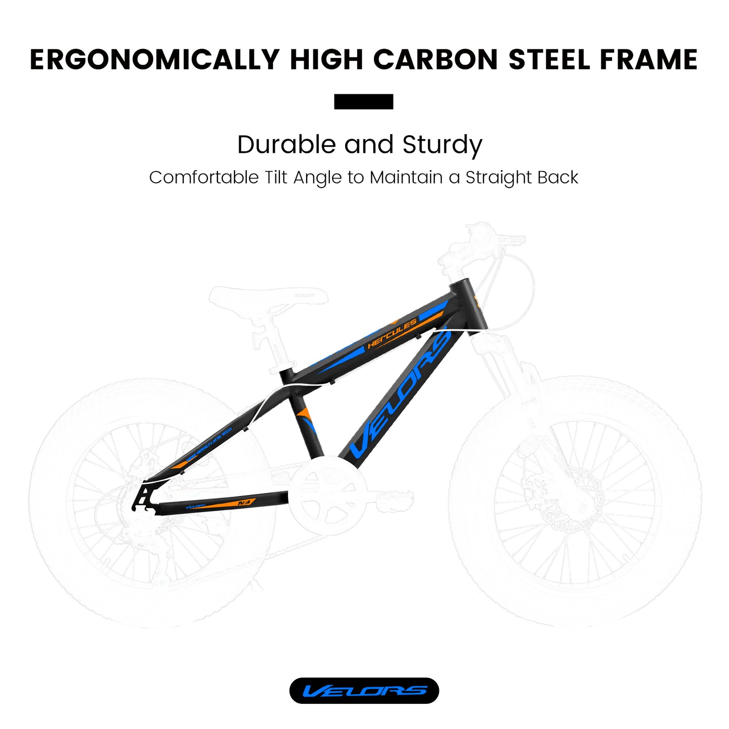 Kids Fat Tire Mountain Bike 20 Inch with 7 Speed and Dual Disc Brakes