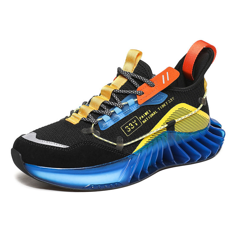 Men's Low-Top Sports Shoes - Summer Comfort & Style
