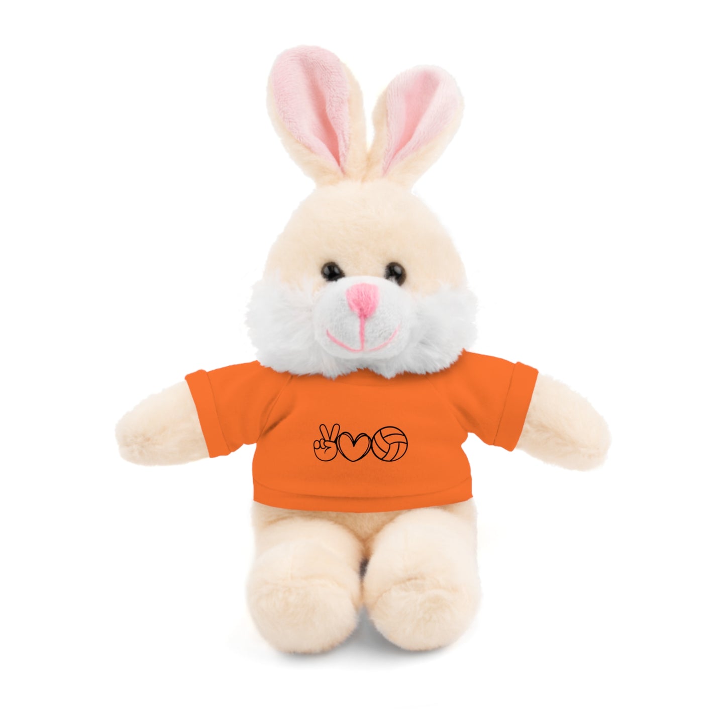 Cute Volleyball Teddy Bear with Tee, Stuffed Animal Gift