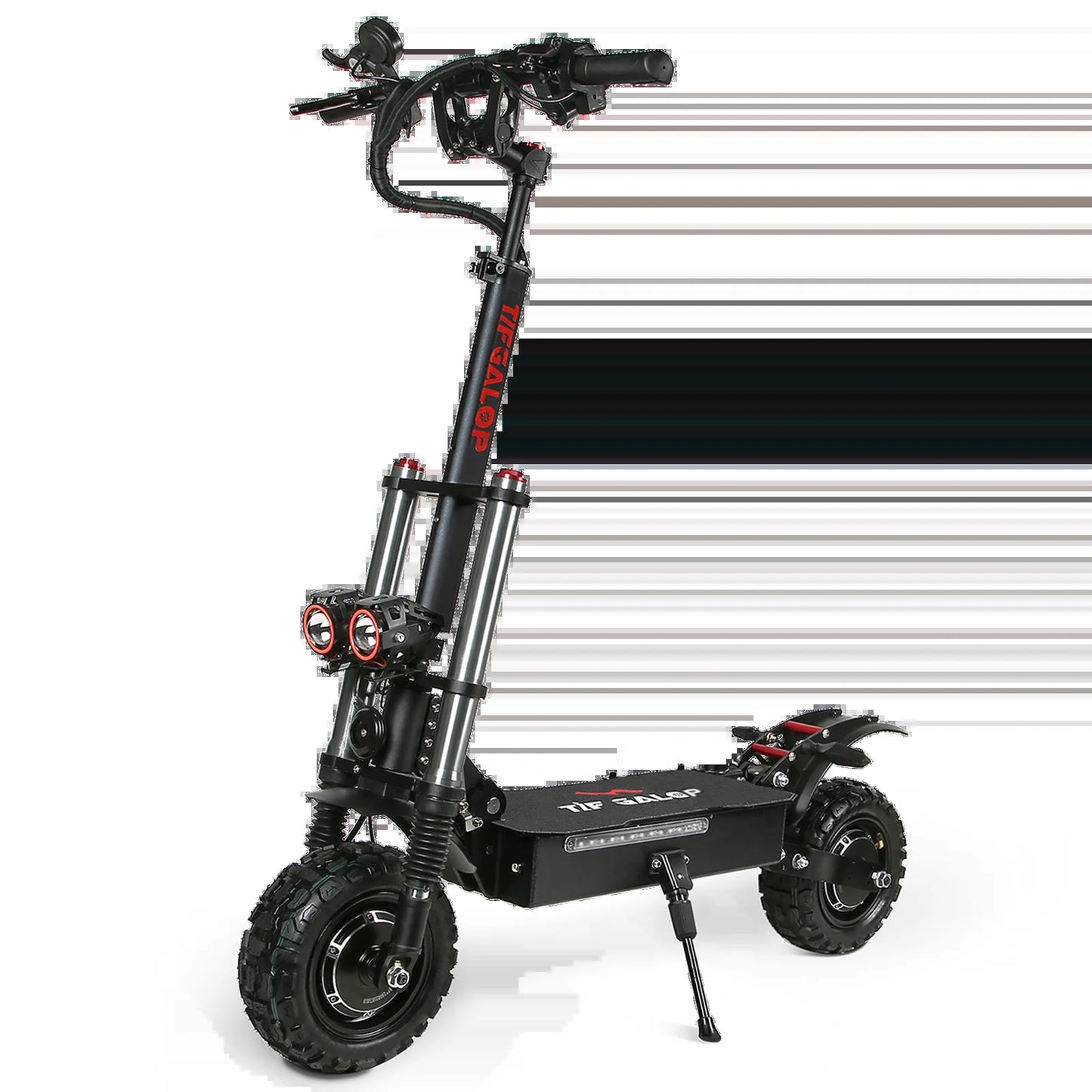 Electric Scooter, Folding Scooter, Dual Motor 60V27AH Battery, Dual Disc Hydraulic Oil Brake, Dual Shock Absorption, with Seat
