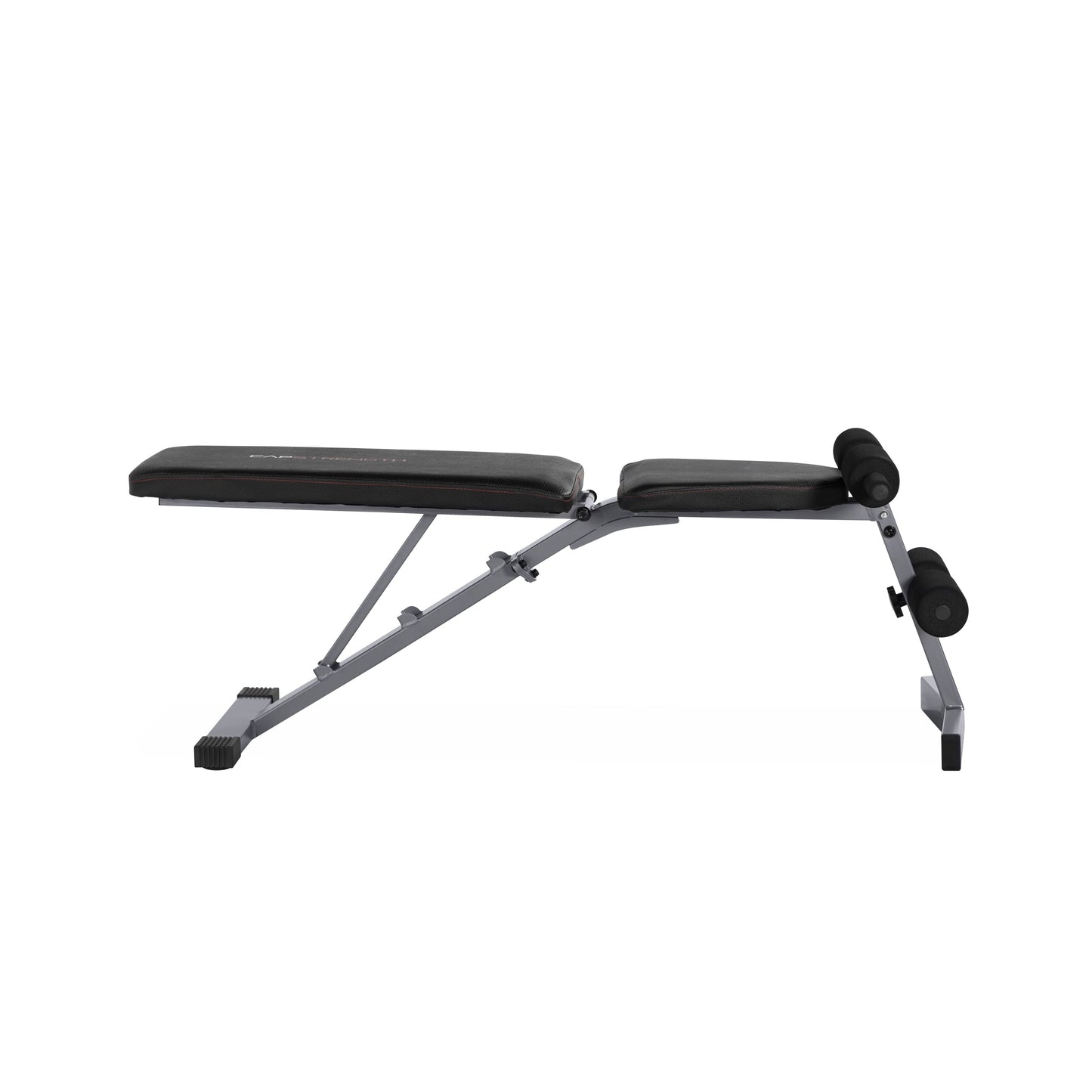 Strength Adjustable Workout Bench - 600 Lb Capacity, Black & Gray -