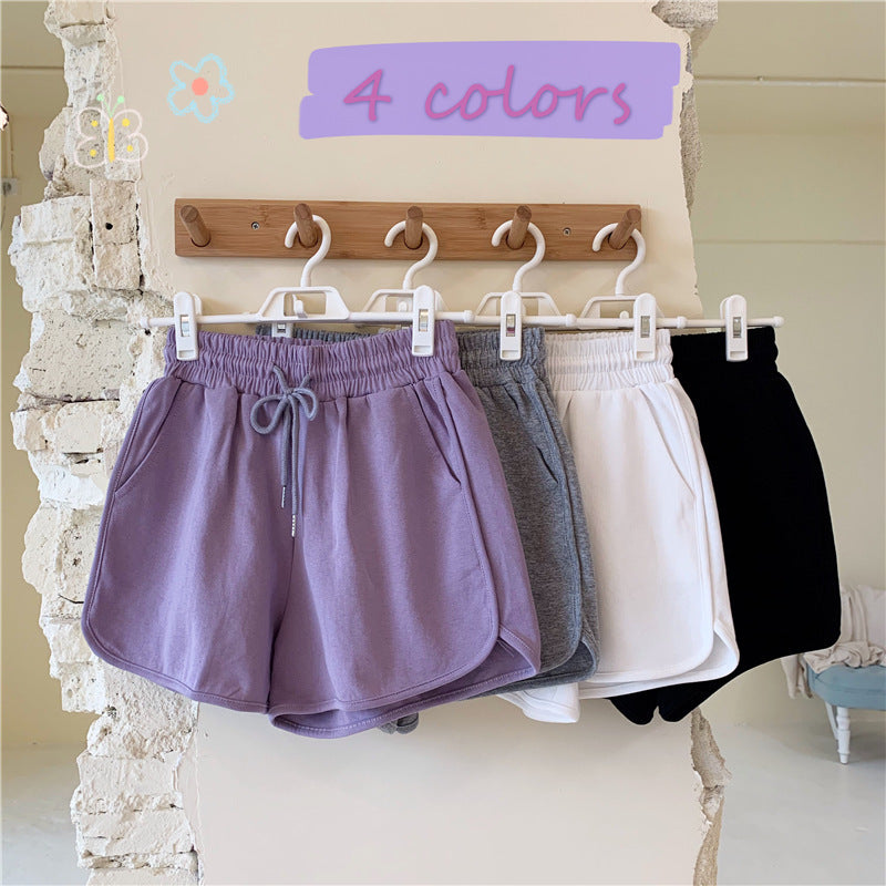 High-Waist Athletic Shorts for Women/Men - Comfortable & Supportive