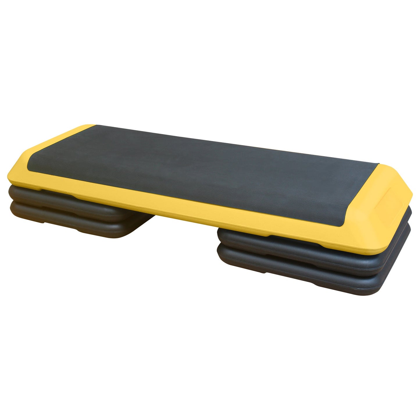 Adjustable Aerobic Stepper for Fitness Training - 4 Level Step Platform