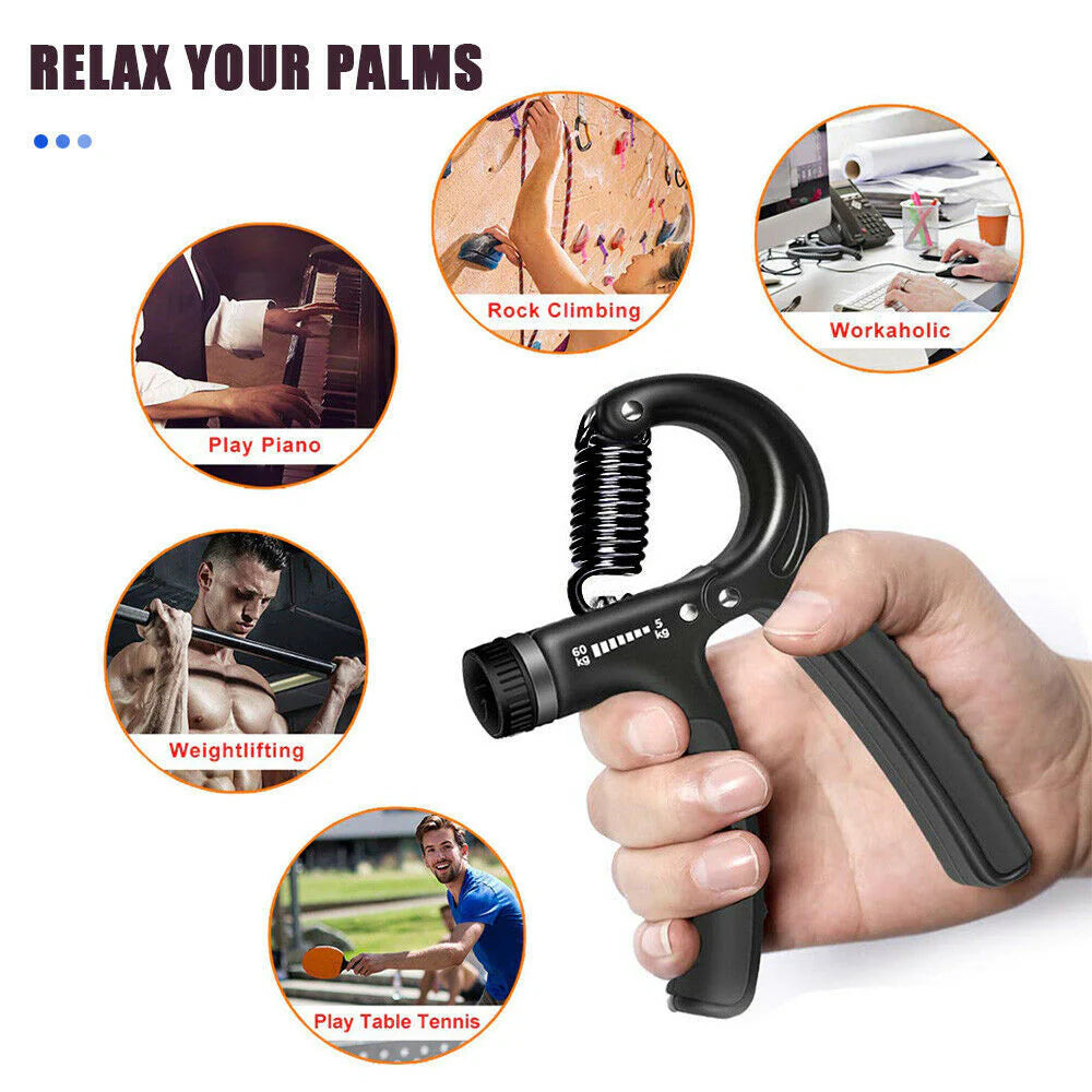 Adjustable Hand Grip Strengthener for Enhanced Grip Strength and Fitness -