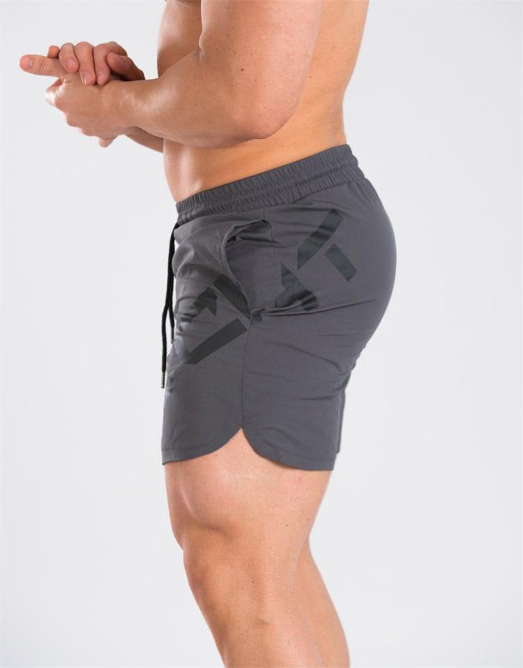 Men's Quick-Dry Running Shorts - Elastic & Breathable