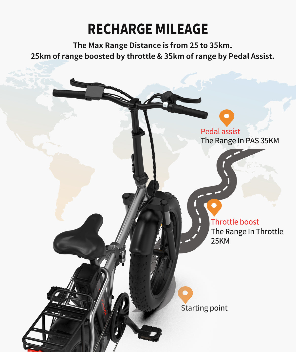 Foldable Fat Tire Electric Bike