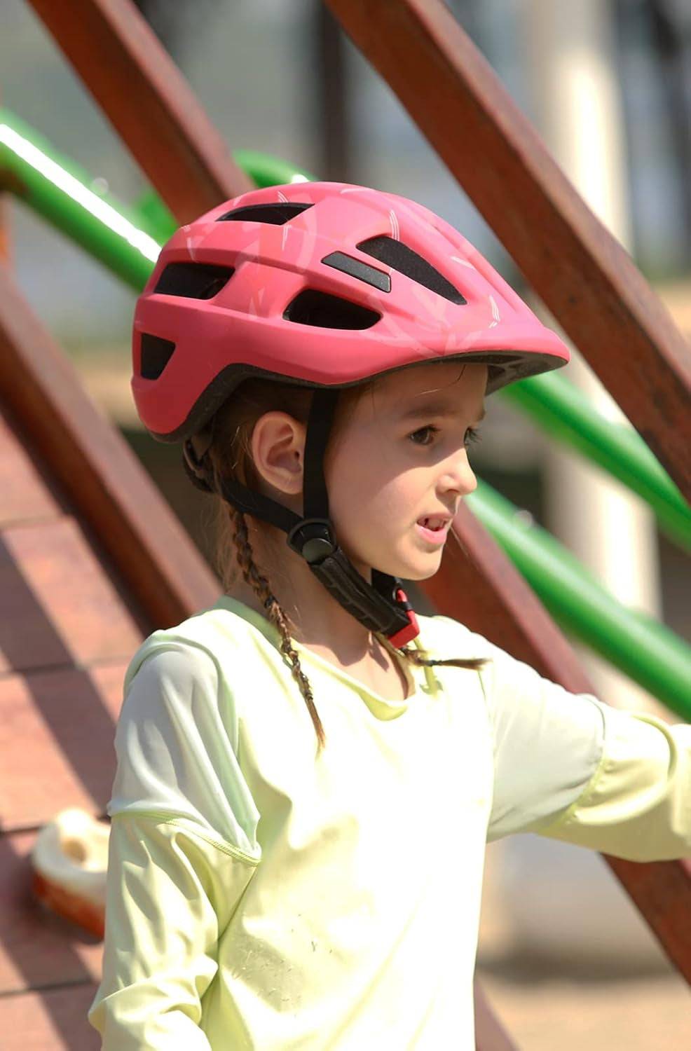 Kids Bike Helmet for Ages 1-8 Years, Adjustable Toddler Boys and Girls Helmets, Lightweight Child Infant Bicycle Cycling -