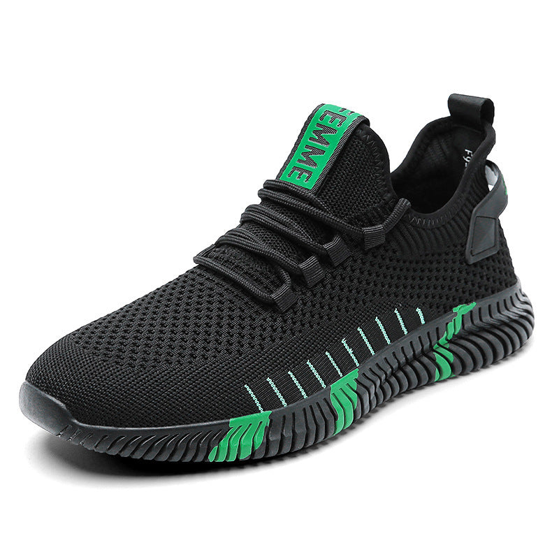 Men's Mesh Sneakers - Breathable & Lightweight Running Shoes
