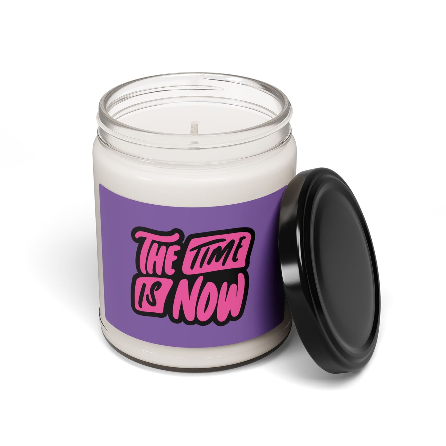Scented Soy Candle, The Time is Now