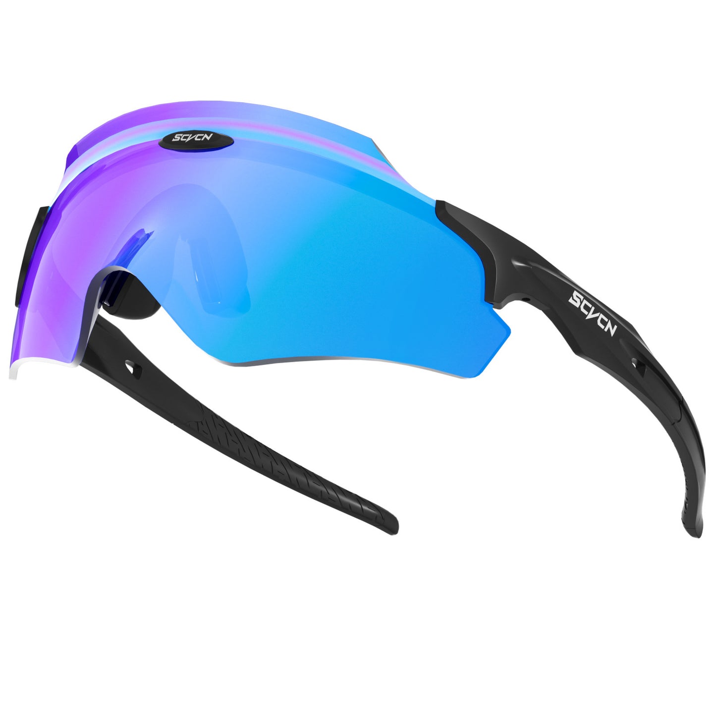 Windproof Athletic Goggles with Integrated Lens - Protective Sports Eyewear
