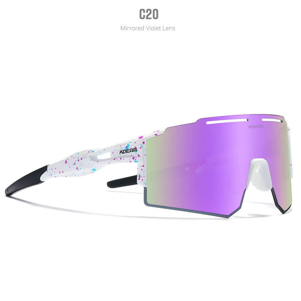 Ultralight Polarized Cycling Sunglasses - Athletic Performance Eyewear