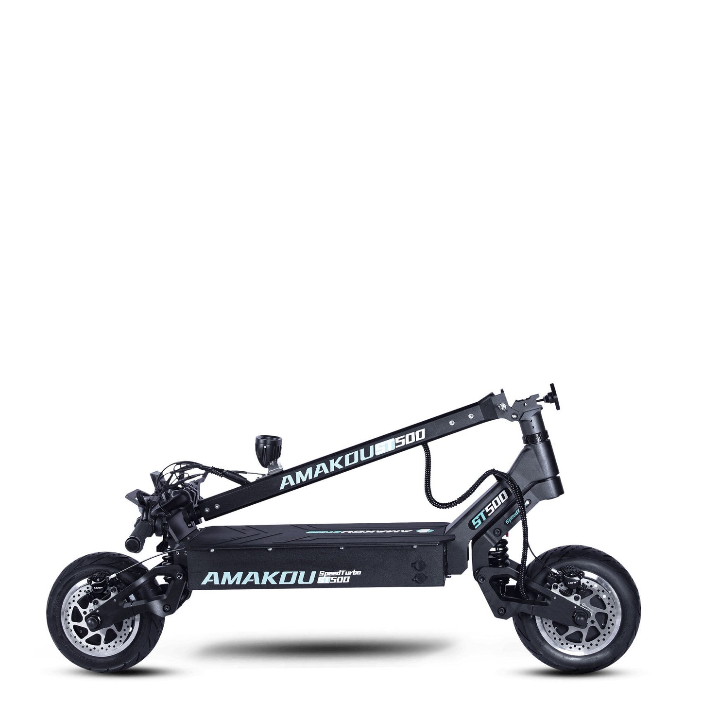 72V Dual Power Electric Scooter - 11" Tire Foldable E-Scooter