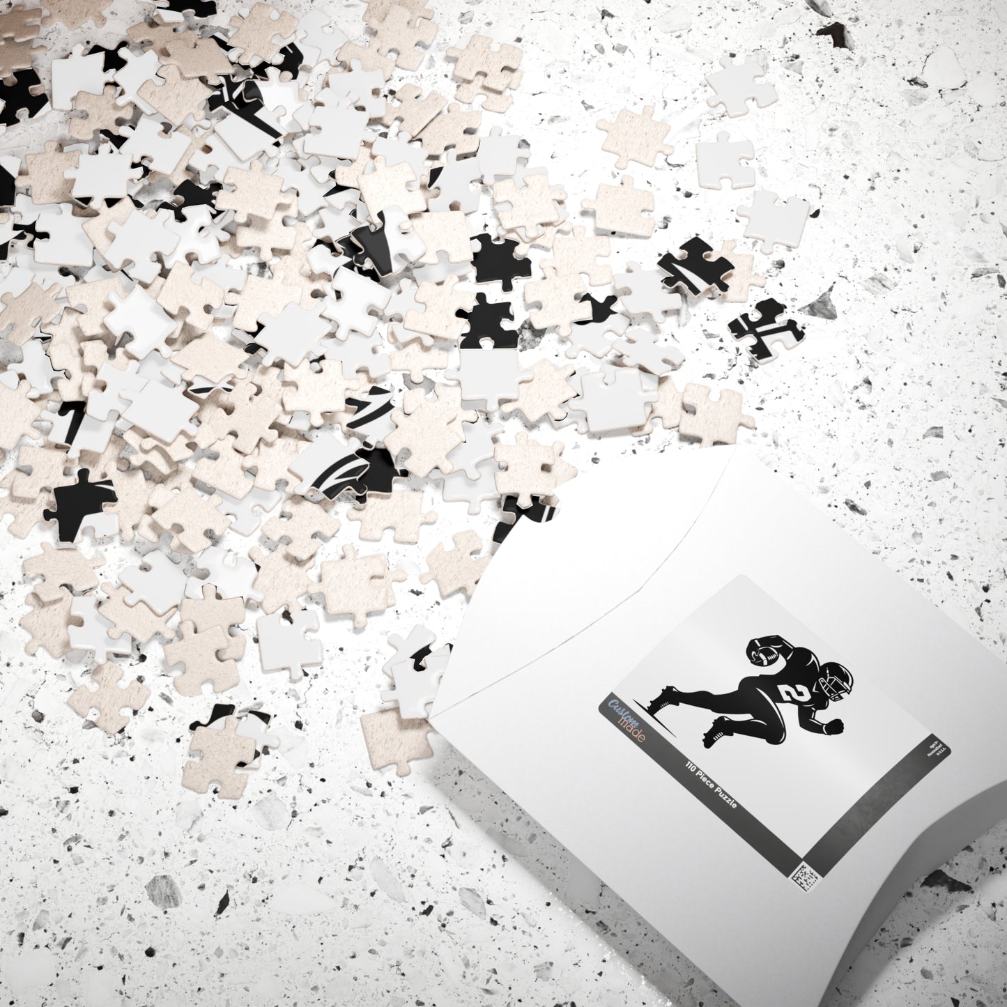 Football-Themed Puzzle for Sports Lovers, Team Spirit, Gifts for Gamers, Family Fun