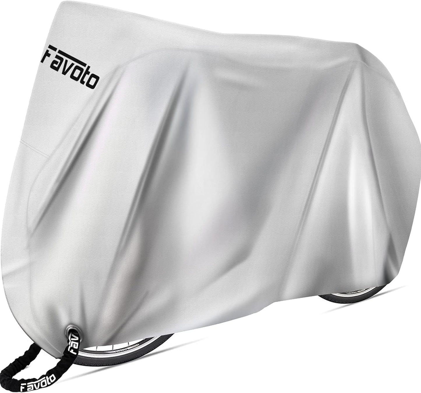 Bike Cover Waterproof Outdoor Bicycle Cover Thicken Oxford 29 Inch Windproof UV Snow Rustproof with Lock Hole Storage Bag for Mountain Road Bike City Bike Beach Cruiser Bike, Blue