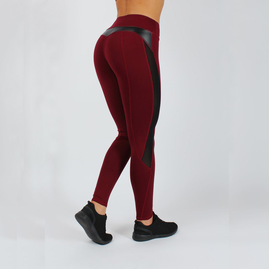 High-Waist Sports Leggings - Hip Support & Comfort