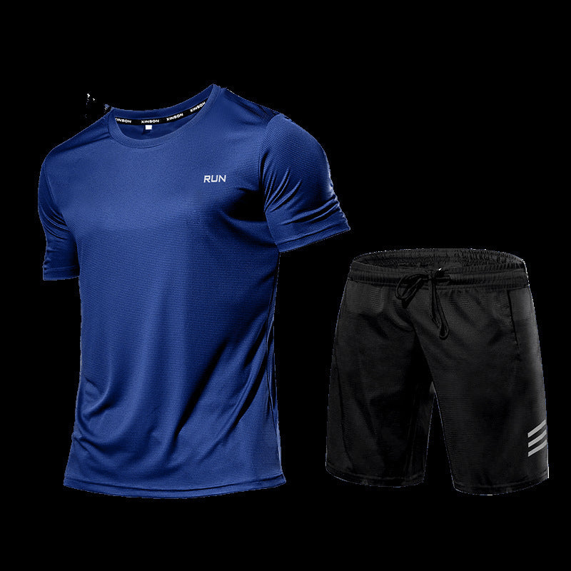 Men's Breathable Athletic Wear Sportswear Running Suit