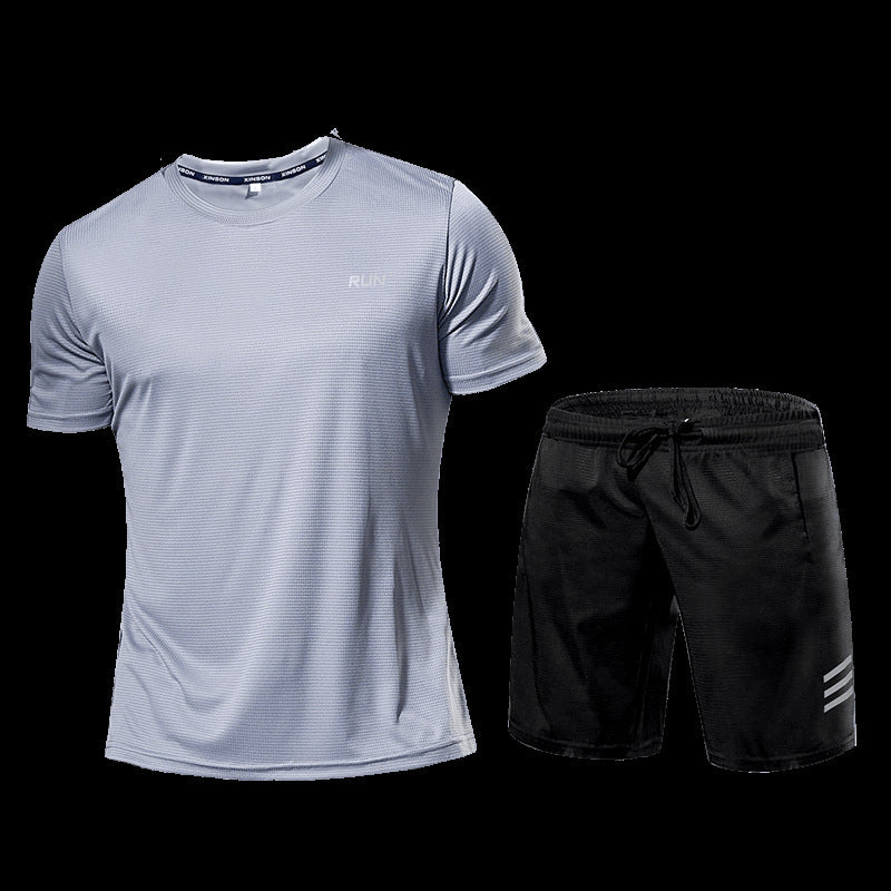Men's Breathable Athletic Wear Sportswear Running Suit