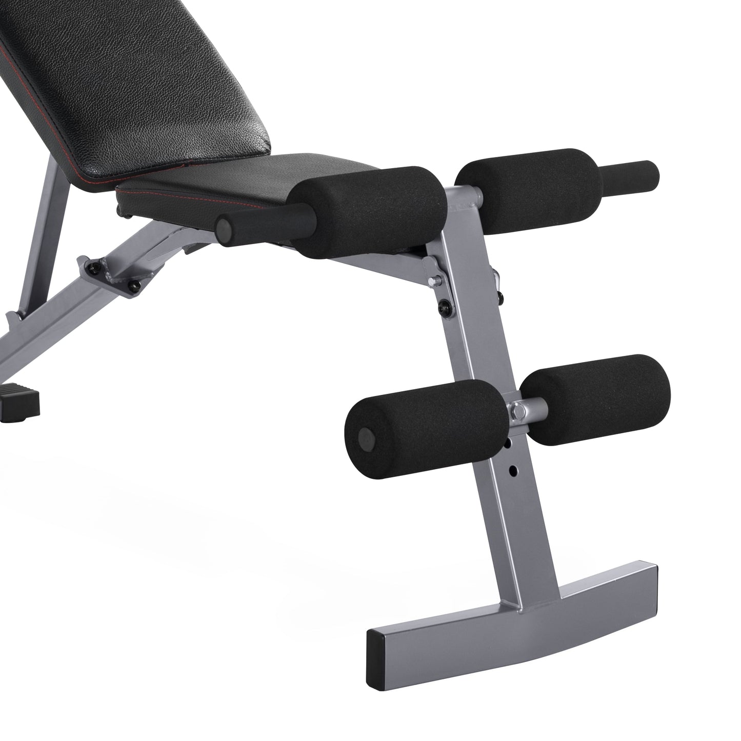 Strength Adjustable Workout Bench - 600 Lb Capacity, Black & Gray -