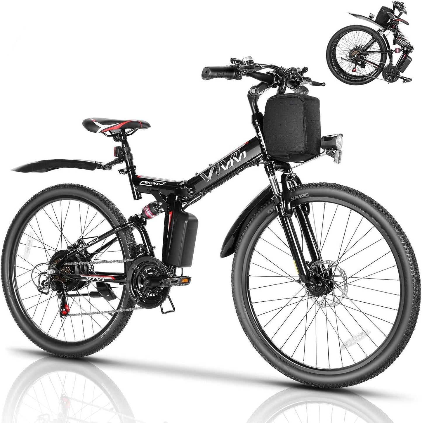 Electric Mountain Bike - The Ultimate Urban Commuter E-Bike for City Adventures -