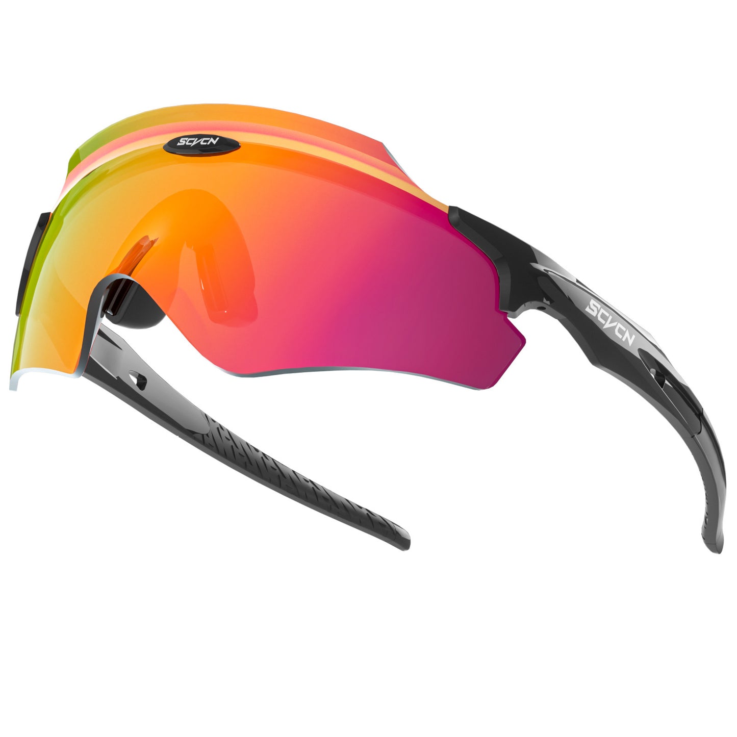 Windproof Athletic Goggles with Integrated Lens - Protective Sports Eyewear