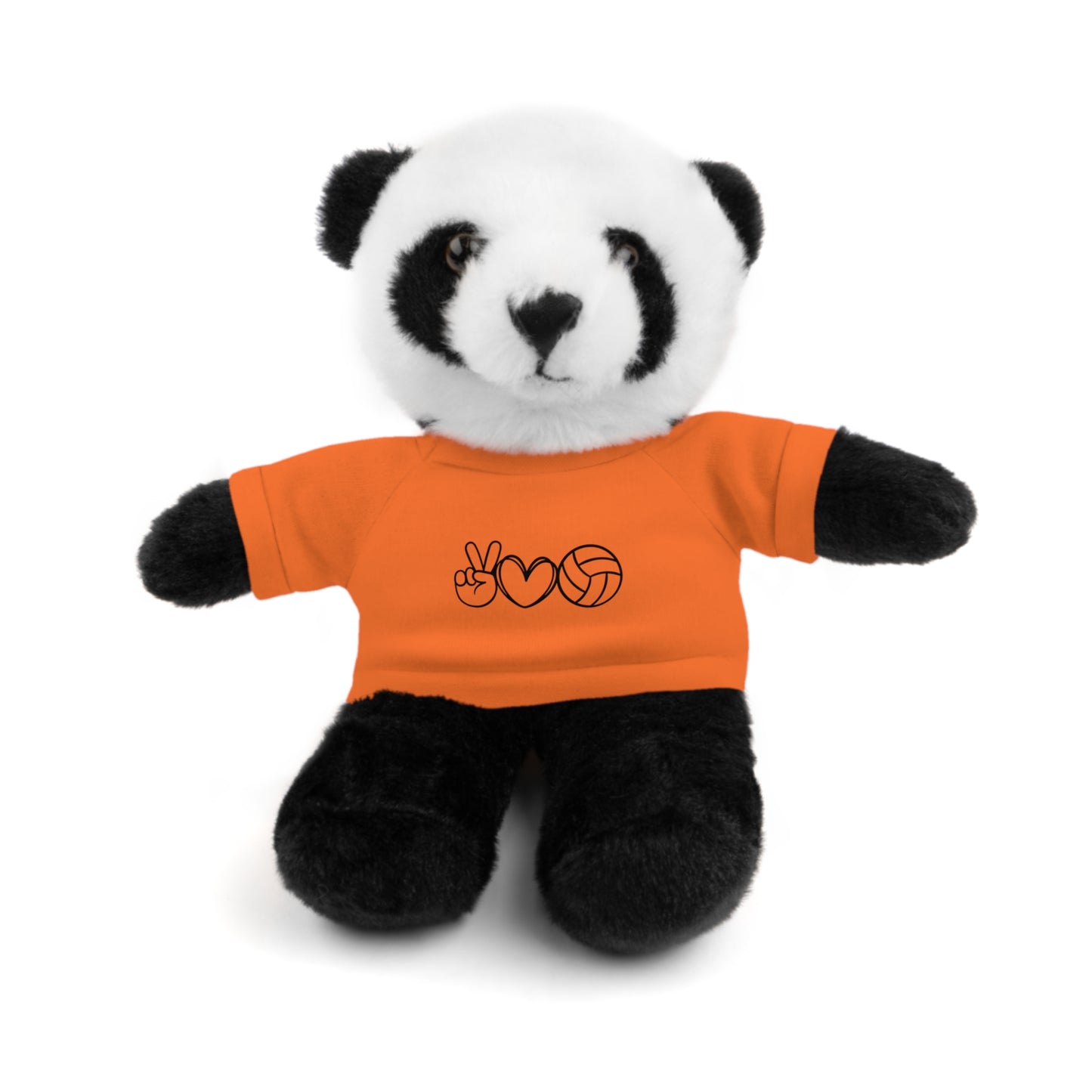 Cute Volleyball Teddy Bear with Tee, Stuffed Animal Gift