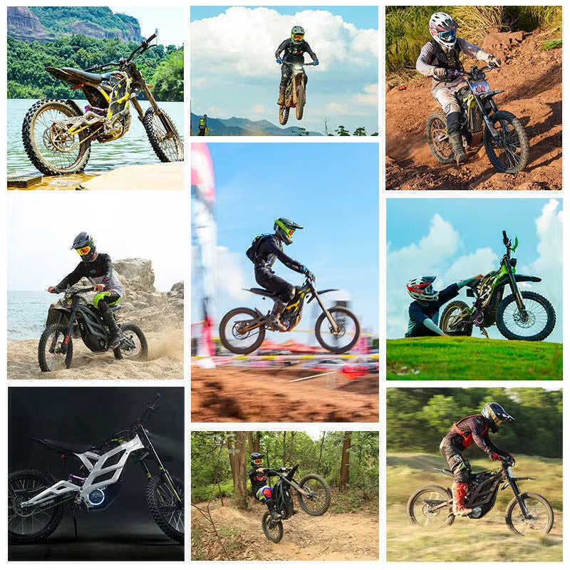 Ebike 8000W 72V 35AH Electric Motorcycle Bike Fat Tire E-Bike Mountain Electric Bike Adult Off-Road Bicycle