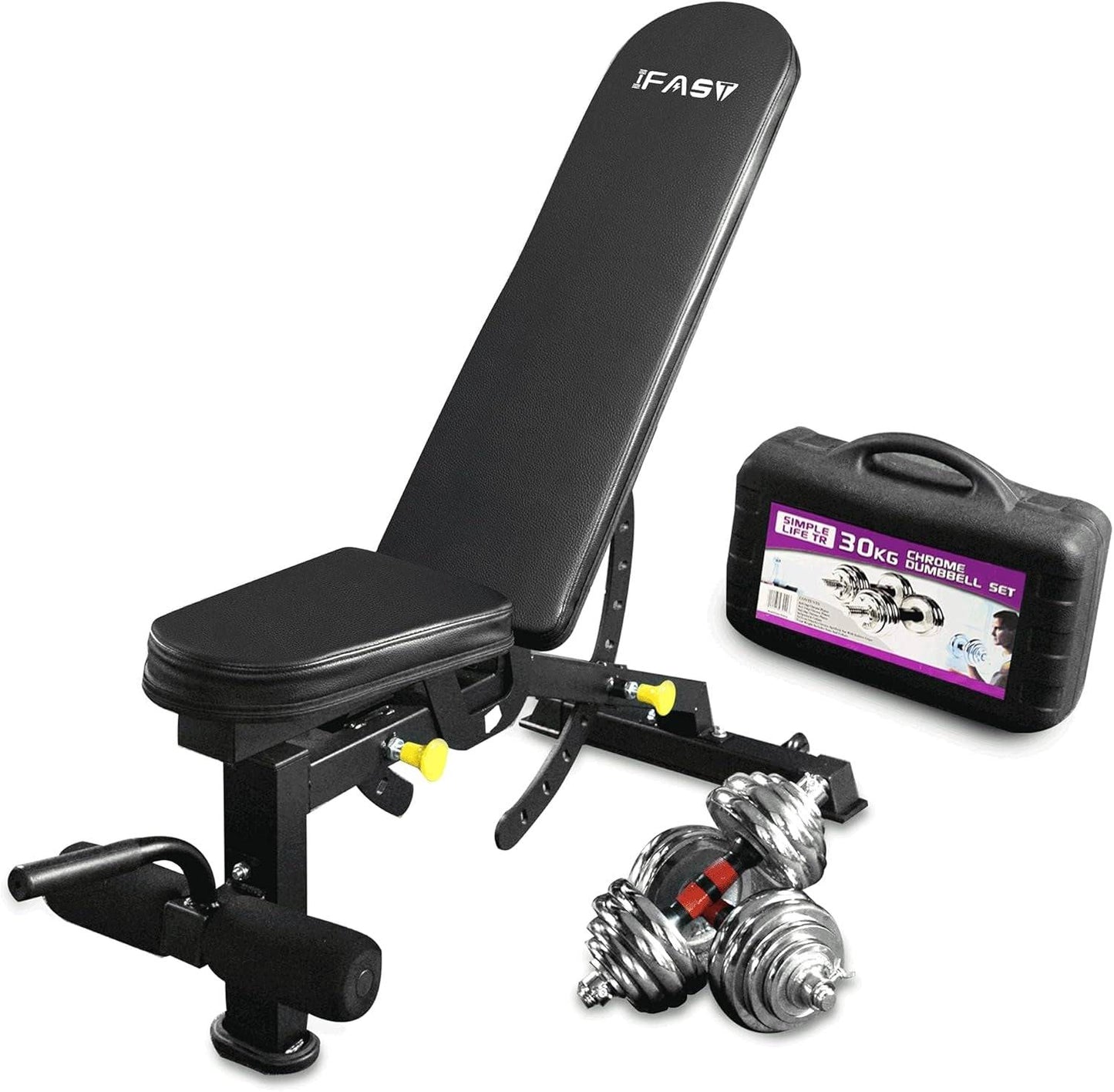 Home Gym Weight Bench - Adjustable Weight Bench for Total Body Workout -