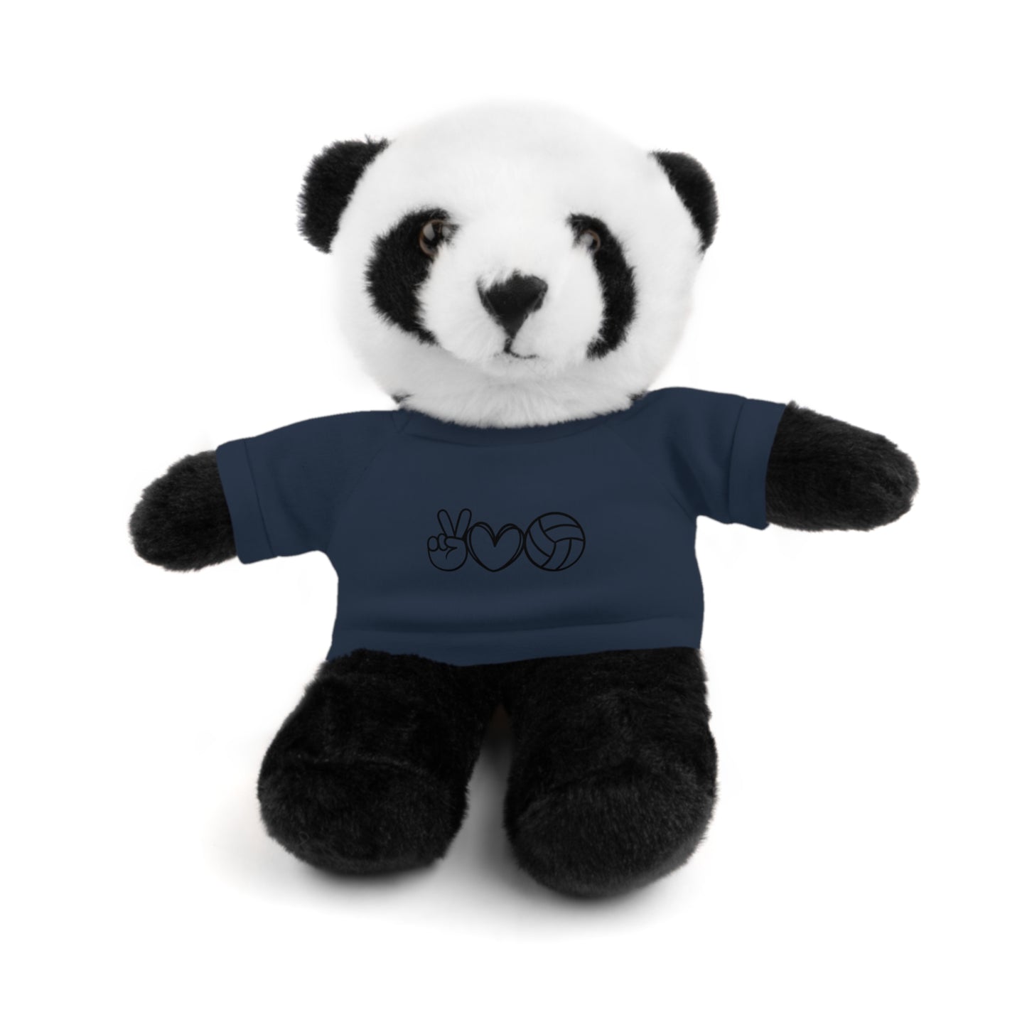 Cute Volleyball Teddy Bear with Tee, Stuffed Animal Gift