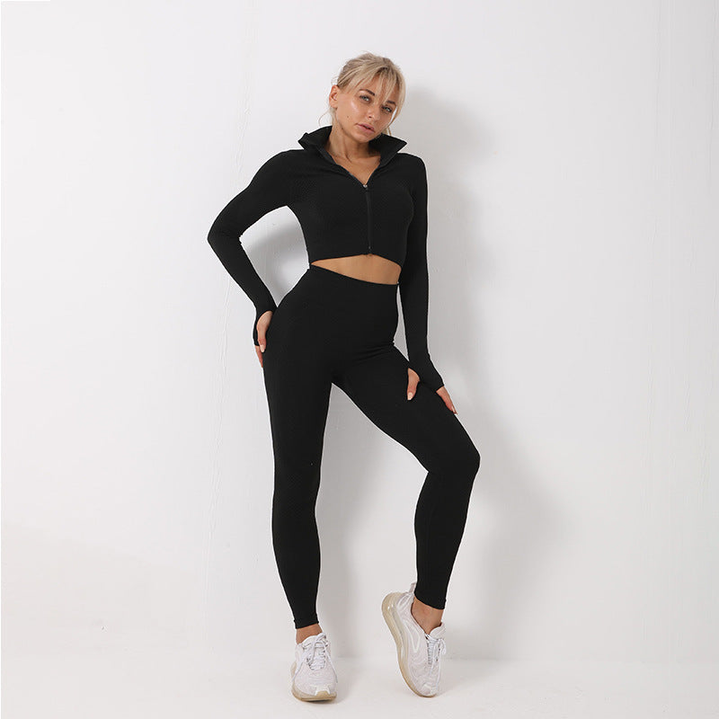 Women's Gym Clothing Set - Yoga, Leggings & Sports Bra