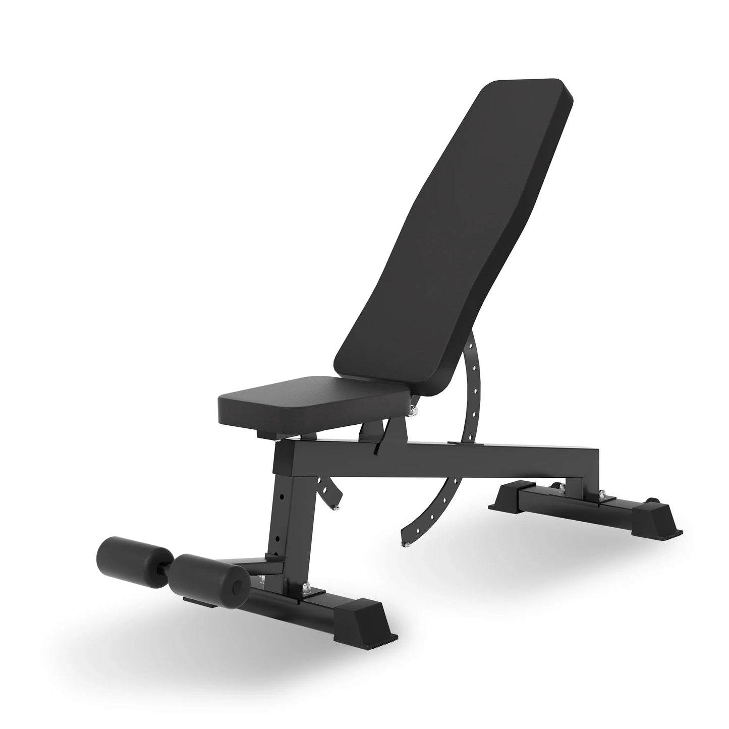Foldable Adjustable Weight Bench with Leg Attachment for Versatile Workouts -