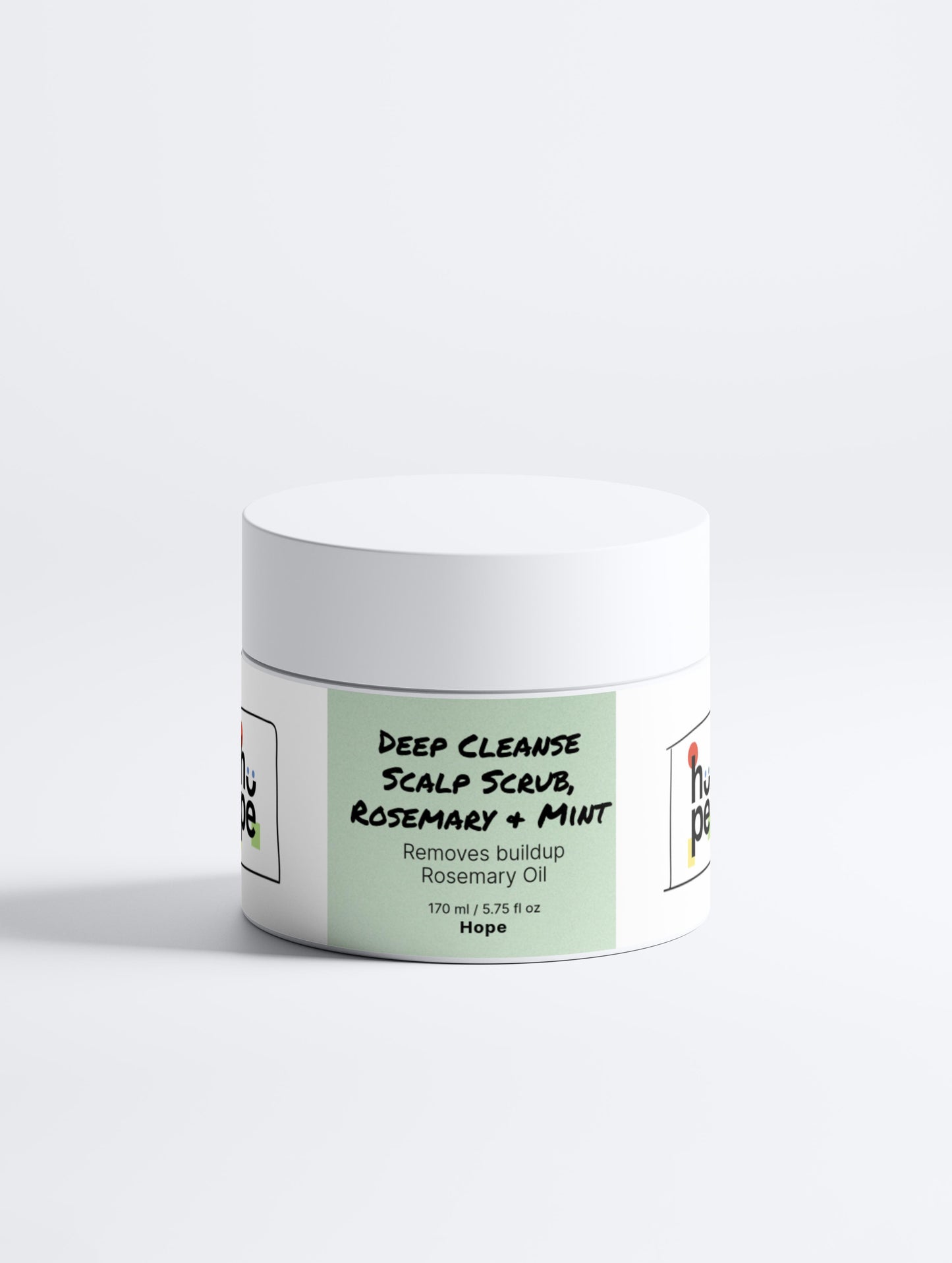 Deep Cleanse Scalp Scrub with Rosemary & Mint for Refreshing Hair Care -